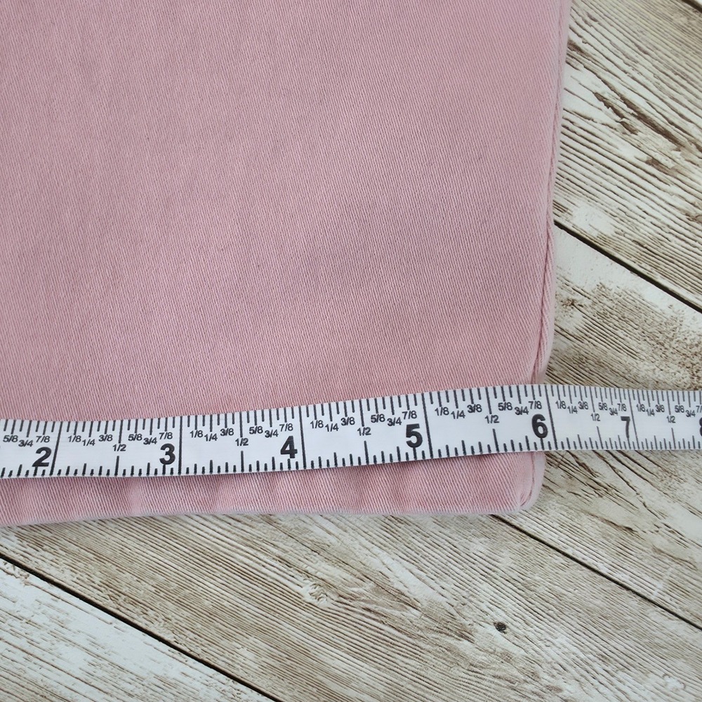 Cabi Style 230 Skinny Mid Rise Stretch Pink Jeans Womens 14 - Picture 6 of 8